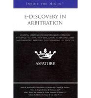e-Discovery in Arbitration