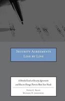 Security Agreements Line by Line
