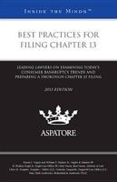Best Practices for Filing Chapter 13 2013