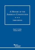 A History of the American Constitution
