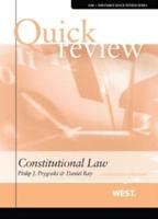 Quick Review of Constitutional Law