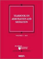 Yearbook on Arbitration and Mediation