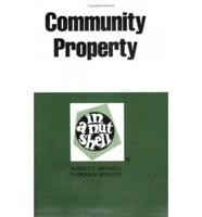 Community Property in a Nutshell