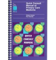 Quick Consult Manual of Primary Care Medicine
