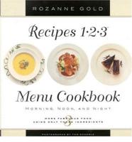Recipes 1-2-3 Menu Cookbook