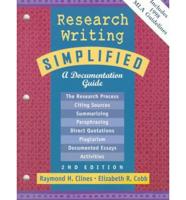 Research Writing Simplifed