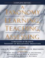 A Taxonomy for Learning, Teaching, and Assessing