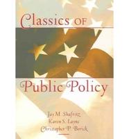 Classics of Public Policy