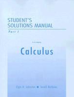 Student Solutions Manual Part 1 for Calculus