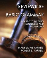 Reviewing Basic Grammar