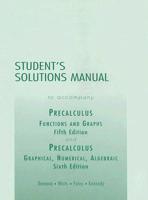 Student Solutions Manual for Precalculus