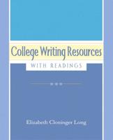 College Writing Resources With Readings