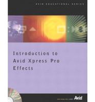 Introduction to Avid Xpress Pro Effects