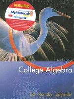 College Algebra Plus MyMathLab Student Starter Kit