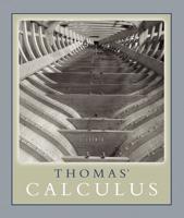 Thomas' Calculus Part One (Single Variable, chs 1-11) Paperback Version