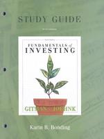 Study Guide for Fundamentals of Investing