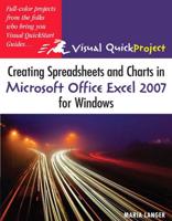 Creating Spreadsheets and Charts in Microsoft Excel 2007 for Windows