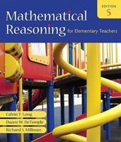 Mathematical Reasoning for Elementary Teachers Value Pack (Includes Mymathlab/Mystatlab Student Access Kit & Video Lectures on CD With Optional Captioning for Mathematical Reasoning for Elementary Teachers)