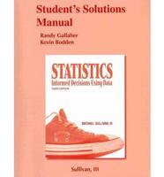 Student Solutions Manual for Statistics