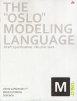 The "Oslo" Modeling Language