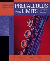 Graphical Approach to Precalculus With Limits