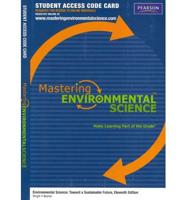 MasteringEnvironmentalScience -- Standalone Access Card -- For Environmental Science