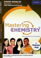 MasteringChemistry With Pearson eText Student Access Kit for General, Organic, and Biological Chemistry