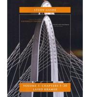 Student Study Guide for University Physics Volume 1 (Chs 1-20)