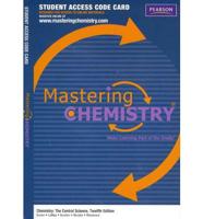 Mastering Chemistry -- Standalone Access Card -- For Chemistry