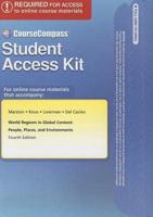 CourseCompass Student Access Code Card for World Regions in Global Context