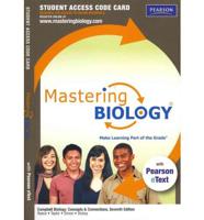 MasteringBiology With Pearson eText -- Standalone Access Card -- For Campbell Biology