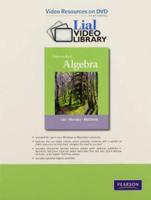 Video Resources on DVD With Chapter Test Prep for Intermediate Algebra