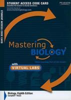 MasteringBiology With MasteringBiology Virtual Lab -- Standalone Access Card -- For Biology