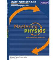 MasteringPhysics -- Standalone Access Card -- For University Physics