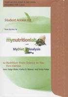 MyLab Nutrition With Pearson eText Student Access Code Card for Nutrition
