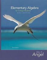 Elementary Algebra Early Graphing for College Students Value Package (Includes MyMathLab/MyStatLab Student Access)