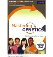 MasteringGenetics With Pearson eText -- Standalone Access Card -- For Concepts of Genetics