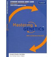 Modified Mastering Genetics Without Pearson eText -- Standalone Access Card -- For Concepts of Genetics