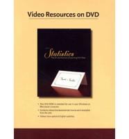 Video Resources on DVD for Statistics