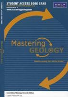 MasteringGeology -- Standalone Access Card -- For Essentials of Geology