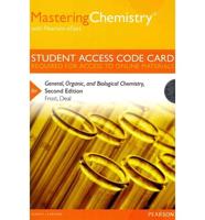 MasteringChemistry With Pearson eText -- Standalone Access Card -- For General, Organic, and Biological Chemistry