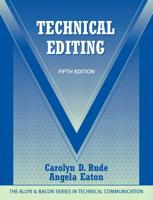 Technical Editing With NEW MyLab Tech Comm Without Pearson eText -- Access Card Package