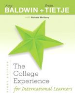 The College Experience for International Learners