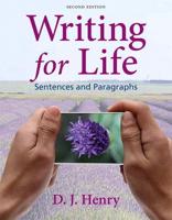 Annotated Instructors Edition for Writing for Life