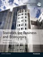 Statistics for Business and Economics