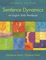 Sentence Dynamics With NEW MyWritingLab Access Code Card