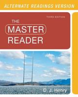 The Master Reader, Alternate Edition With NEW MyReadingLab With eText -- Access Card Package