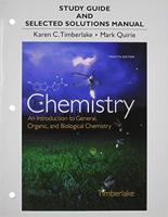 Chemistry, an Introduction to General, Organic, and Biological Chemistry, Twelfth Edition. Study Guide and Selected Solutions Manual