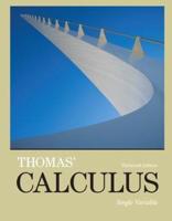 Thomas' Calculus, Single Variable Plus Mylab Math With Pearson Etext -- Access Card Package