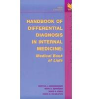 Handbook of Differential Diagnosis in Internal Medicine